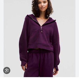 Lululemon Cropped Scuba Hoodie